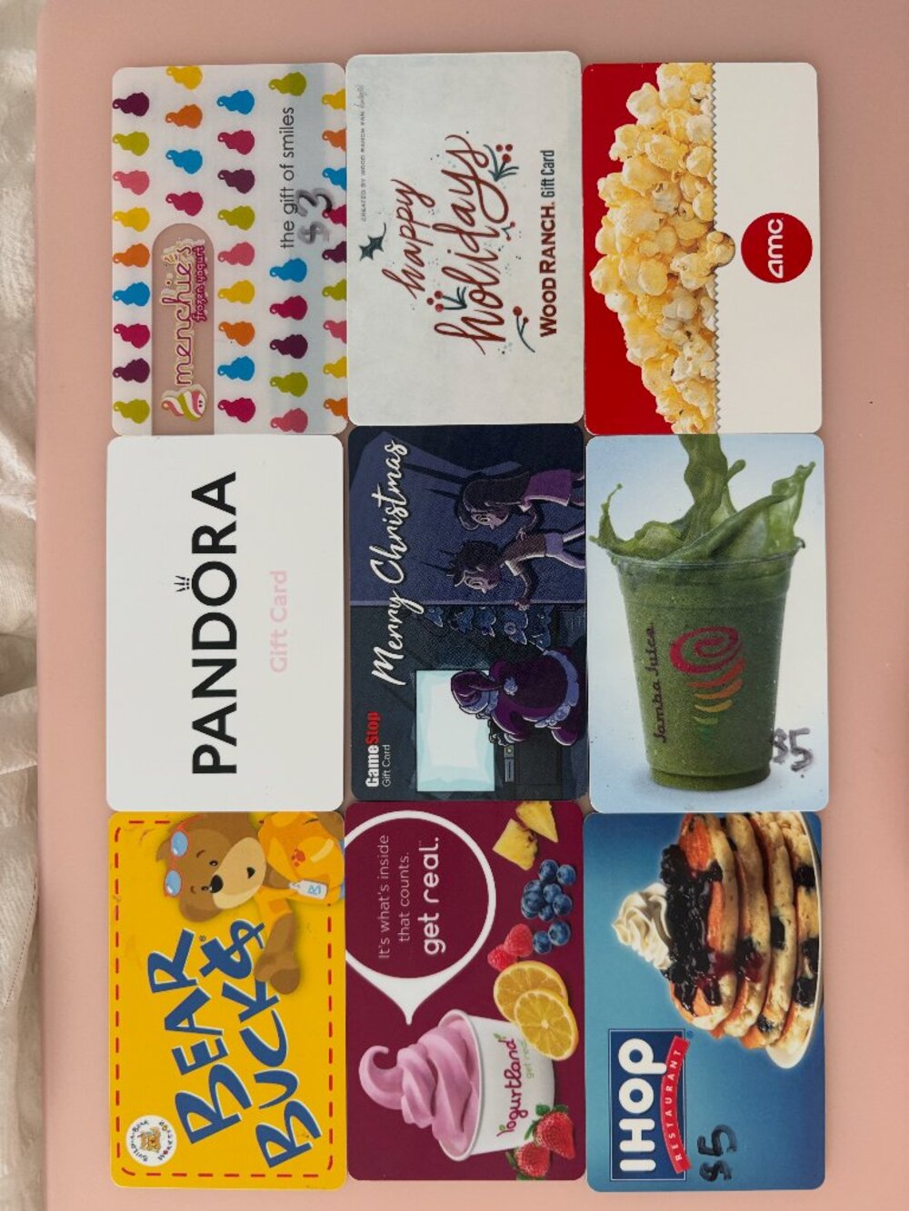 GIFT CARDS